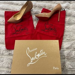 Christian Louboutin Pigalle Plato 120 Patent Heels